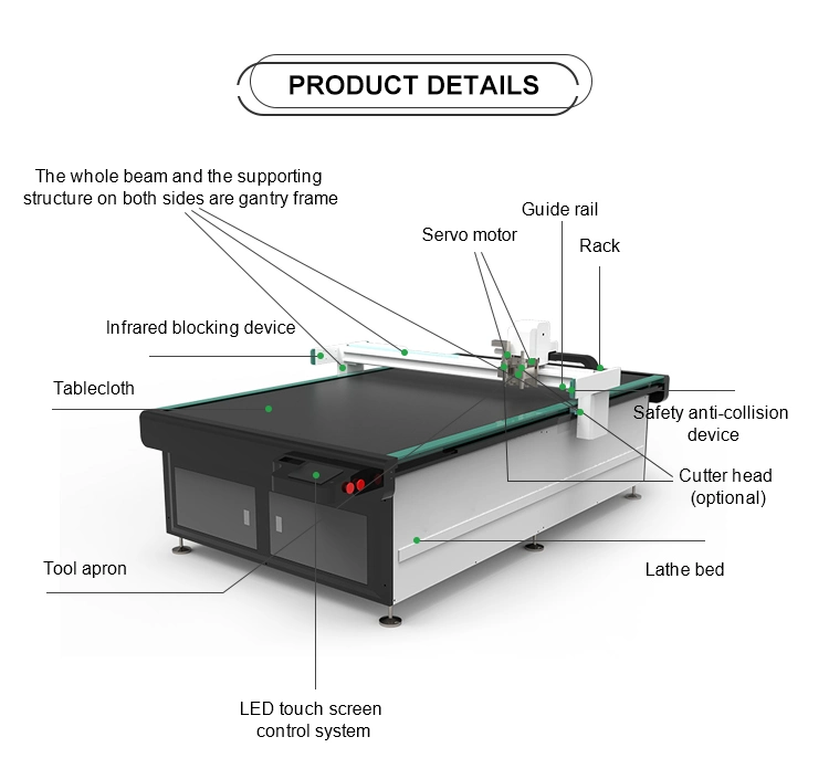 CNC Machinery Glass Cutting Machine Graph Plotter EVA Packaging Machine with Factory Price