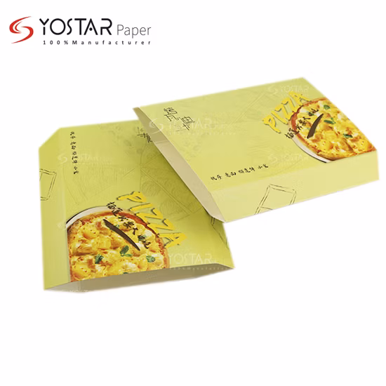 Cartoncino bianco per custodia in carta per vassoio da catering